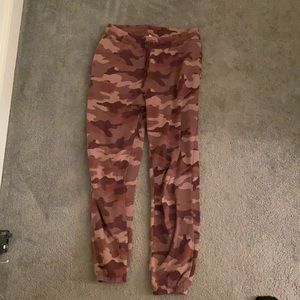 Red Camo Joggers